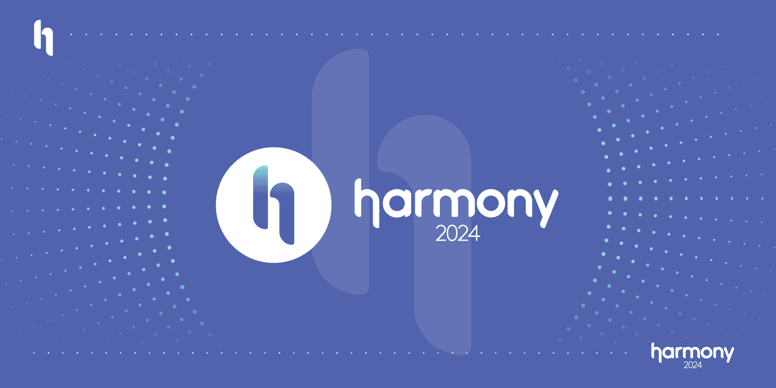 Harmony 2024 logo displayed with modern design and vibrant colors.